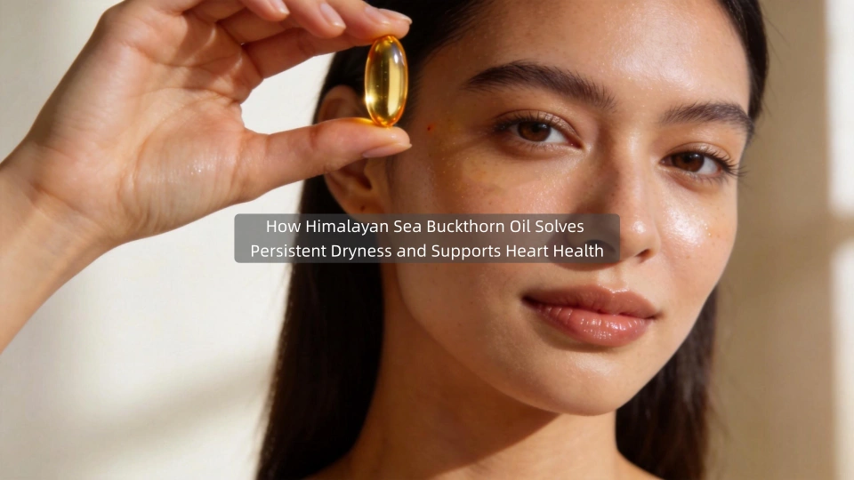 How Himalayan Sea Buckthorn Oil Solves Persistent Dryness and Supports Heart Health